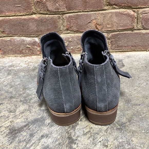 Dolce Vita Grey Suede Bootie Size 9.5 - Picture 5 of 9